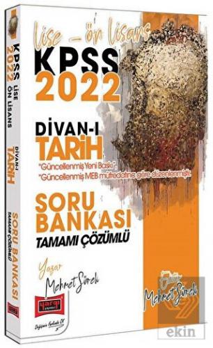 2022 Kpss Divan-I Tarih Soru Bankası