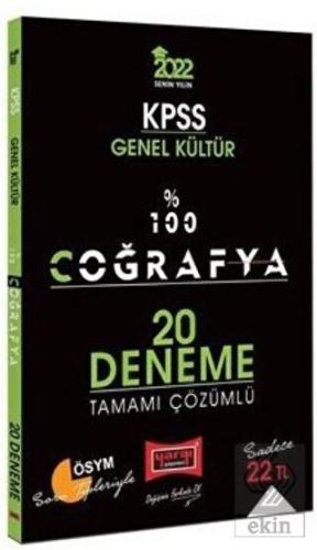 2022 KPSS Genel Kültür %100 Coğrafya Tamamı Çözüml