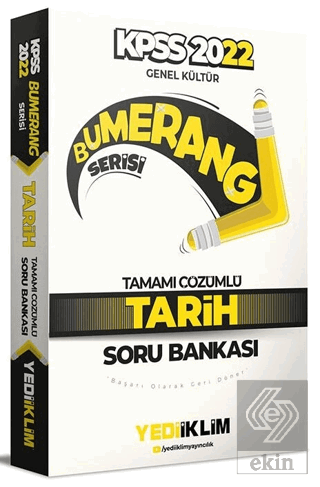 2022 KPSS Genel Kültür Bumerang Tarih Tamamı Çözüm