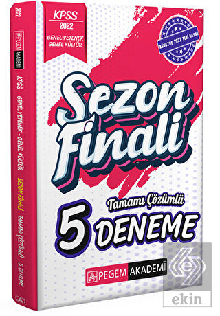 2022 KPSS Genel Kültür Genel Yetenek Sezon Finali