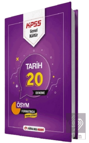 2022 KPSS Genel Kültür Tarih Tamamı Çözümlü 20 Den