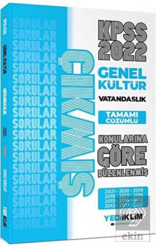 2022 KPSS Genel Kültür Vatandaşlık Konularına Göre