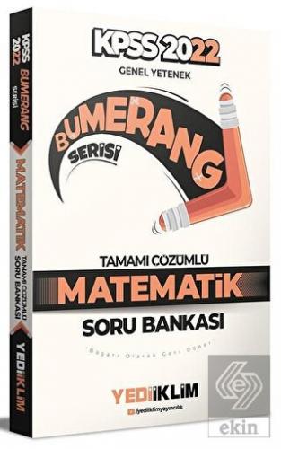 2022 KPSS Genel Yetenek Bumerang Matematik Tamamı