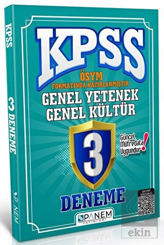 2022 KPSS Genel Yetenek Genel Kültür 3 Deneme Çözü