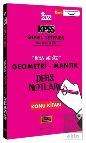 2022 KPSS Lisans Genel Yetenek Geometri ve Sayısal