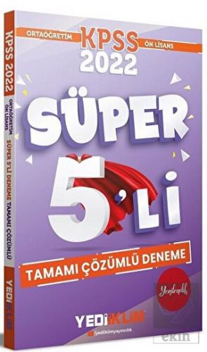 2022 KPSS Ortaöğretim Ön Lisans GY GK Tamamı Çözüm