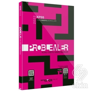 2022 KPSS Problemler Konu Özetli Yeni Nesil Soru B