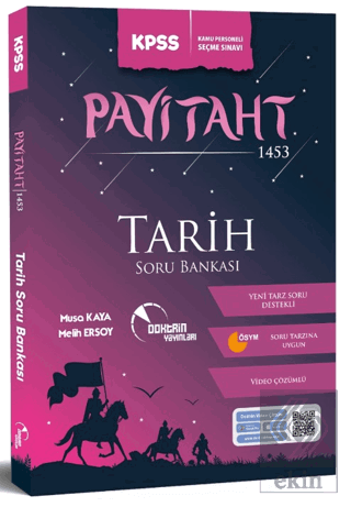 2022 KPSS Tarih Payitaht 1453 Soru Bankası