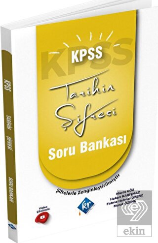 2022 KPSS Tarihin Şifresi Soru Bankası Video Çözüm