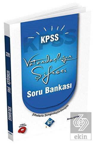 2022 KPSS Vatandaşlığın Şifresi Soru Bankası Video
