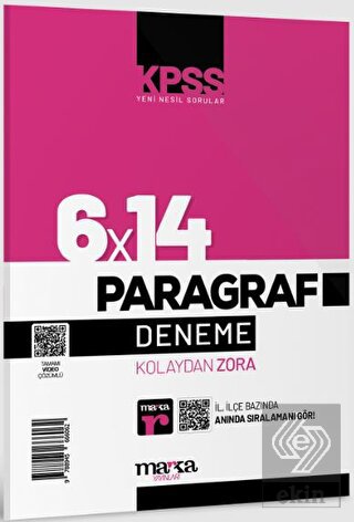 2022 KPSS Yeni Nesil Video Çözümlü Kolaydan Zora 6