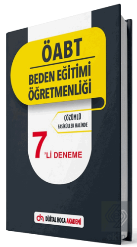 2022 ÖABT Beden Eğitimi Öğretmenliği Çözümlü 7'li