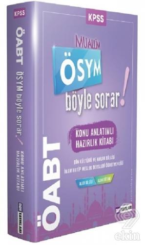 2022 ÖABT Muallim ÖSYM Böyle Sorar! Konu Anlatımlı