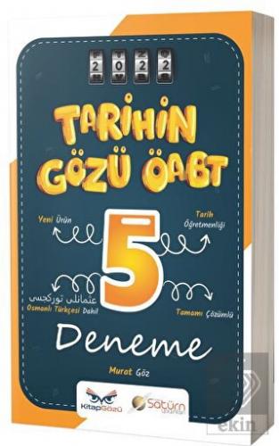 2022 ÖABT Tarih Öğretmenliği Tarihin Gözü 5 Deneme