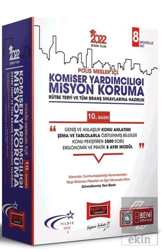 2022 Polis Meslek İçi Komiser Yardımcılığı Misyon