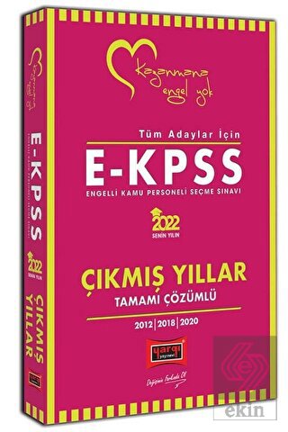 2022 Tüm Adaylar İçin EKPSS Tamamı Çözümlü Çıkmış Yıllar Yargı Yayınla