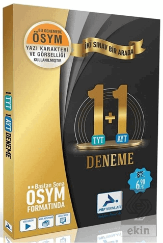 2022 TYT AYT Denemesi Video Çözümlü PRF