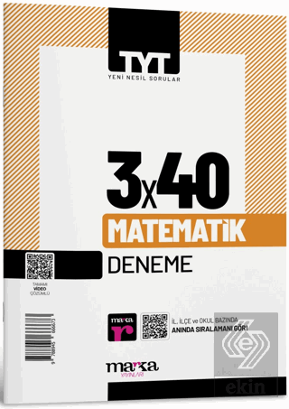 2022 TYT Matematik 3 Deneme Tamamı Video Çözümlü