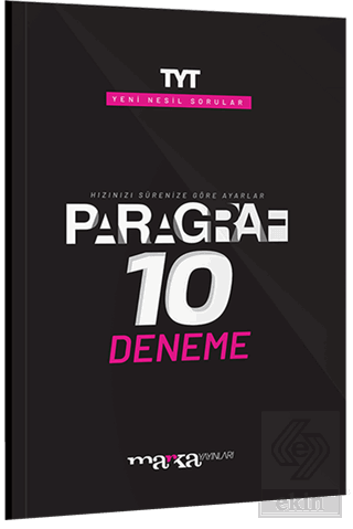 2022 TYT Paragraf Yeni Nesil 10 Deneme Sınavı
