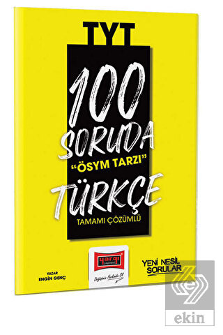 2023 100 Soruda ÖSYM Tarzı TYT Türkçe Tamamı Çözüm