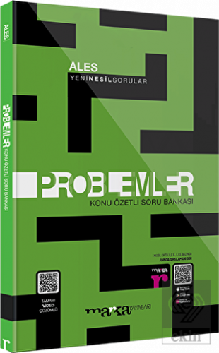 2023 ALES Problemler Konu Özetli Soru Bankası Tama