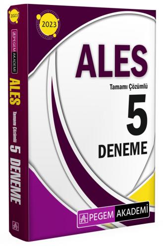 2023 ALES Tamamı Çözümlü 5 Deneme
