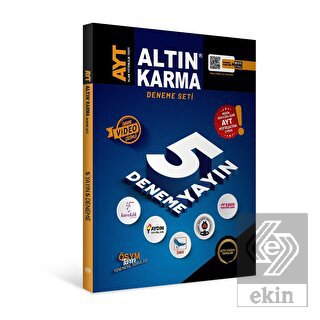 2023 AYT 1.Dönem 5 Farklı Yayın 5 Farklı Deneme Sı