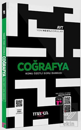 2023 AYT Coğrafya Konu Özetli Yeni Nesil Soru Bank