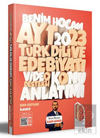 2023 AYT Türk Dili Ve Edebiyatı Video Destekli Kon
