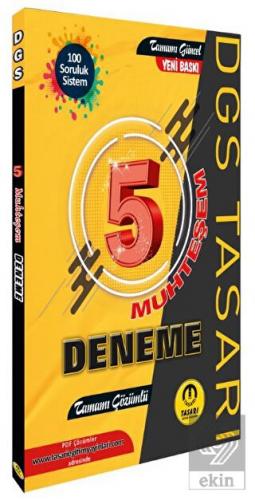 2023 DGS 5 Muhteşem Çözümlü Deneme