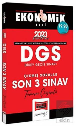 2023 DGS Çıkmış Sorular Son 3 Yıl Çözümlü Ekonomik