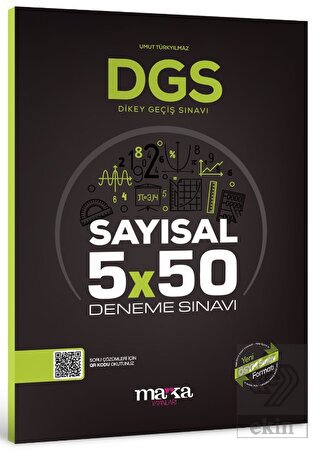 2023 DGS Sayısal 5x50 Deneme Sınavı Tamamı PDF Çöz