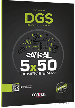 2023 DGS Sayısal 5x50 Deneme Sınavı Tamamı PDF Çöz