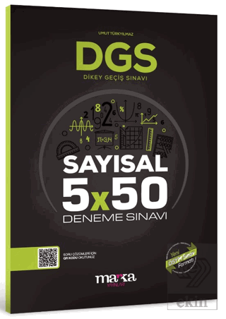 2023 DGS Sayısal 5x50 Deneme Sınavı Tamamı PDF Çöz