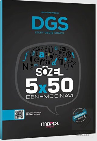 2023 DGS Sözel 5x50 Deneme Sınavı Tamamı PDF Çözüm