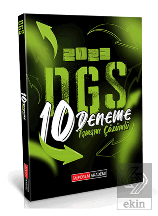 2023 Dgs Tamamı Çözümlü 10 Deneme