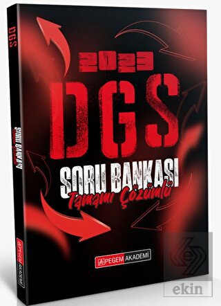 2023 DGS Tamamı Çözümlü Soru Bankası