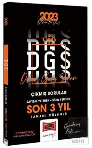 2023 DGS VIP Son 3 Yıl Çıkmış Sorular