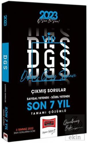 2023 DGS VIP Son 7 Yıl Çıkmış Sorular