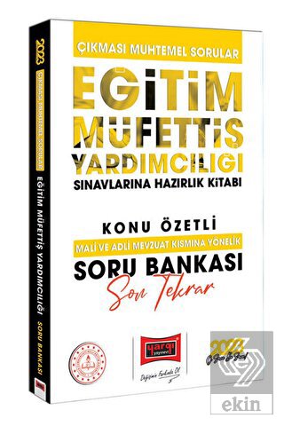 2023 Eğitim Müfettiş Yardımcılığı Sınavına Hazırlı