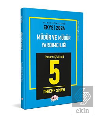 2023 EKYS Müdür ve Müdür Yardımcılığı Tamamı Çözüm