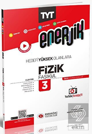 2023 Enerjik TYT Fizik Fasikülleri - 3 Karaağaç Ya