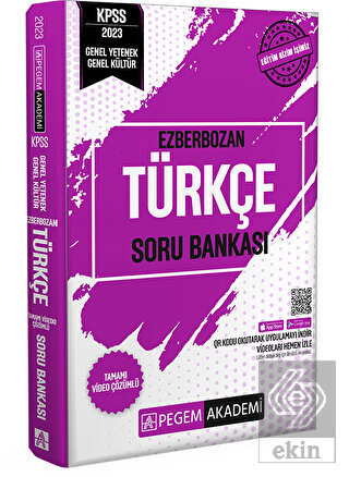 2023 Ezberbozan KPSS Genel Yetenek Genel Kültür Tü