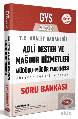 2023 GYS Adalet Bakanlığı Adli Destek ve Mağdur Hi