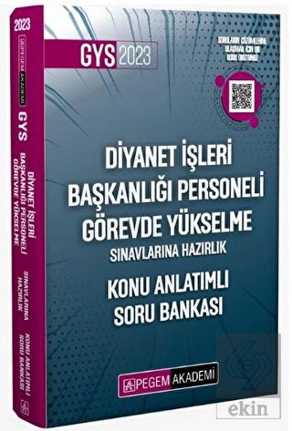 2023 GYS Diyanet İşleri Başkanlığı Konu Anlatımlı