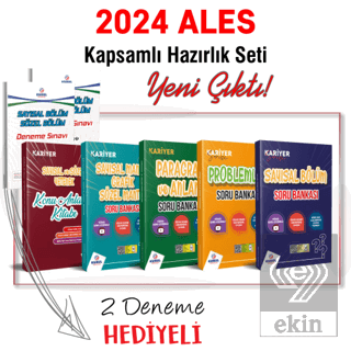 2023 Kariyer Serisi ALES Video Çözümlü Kapsamlı Ha