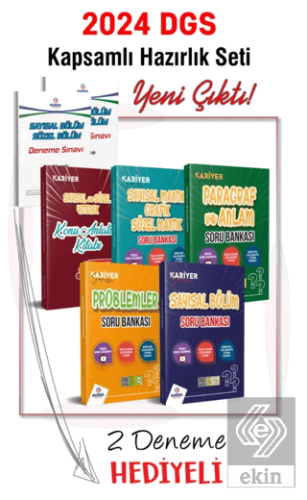 2023 Kariyer Serisi DGS Video Çözümlü Kapsamlı Haz