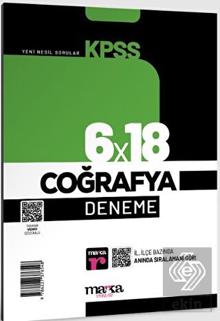 2023 KPSS Coğrafya 6x18 Deneme Tamamı Video Çözüml