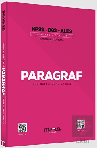 2023 Kpss Dgs Ales Paragraf Konu Özetli Yeni Nesil