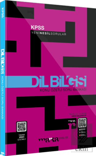 2023 KPSS Dil Bilgisi Konu Özetli Yeni Nesil Soru